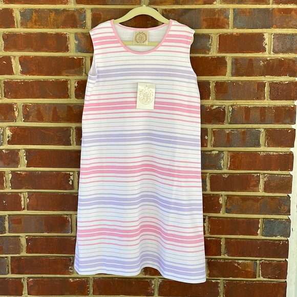 The Beaufort Bonnet Company Other - The Beaufort Bonnet Company Polly Play dress, sea grape stripe, size 11